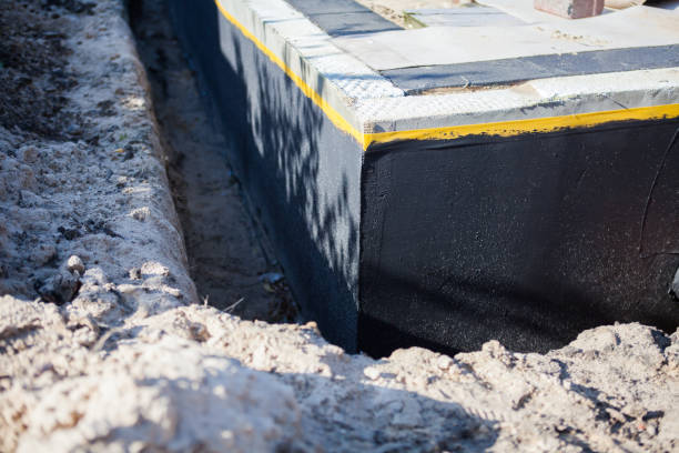 Professional Interior Drainage System technician working in Columbus, OH